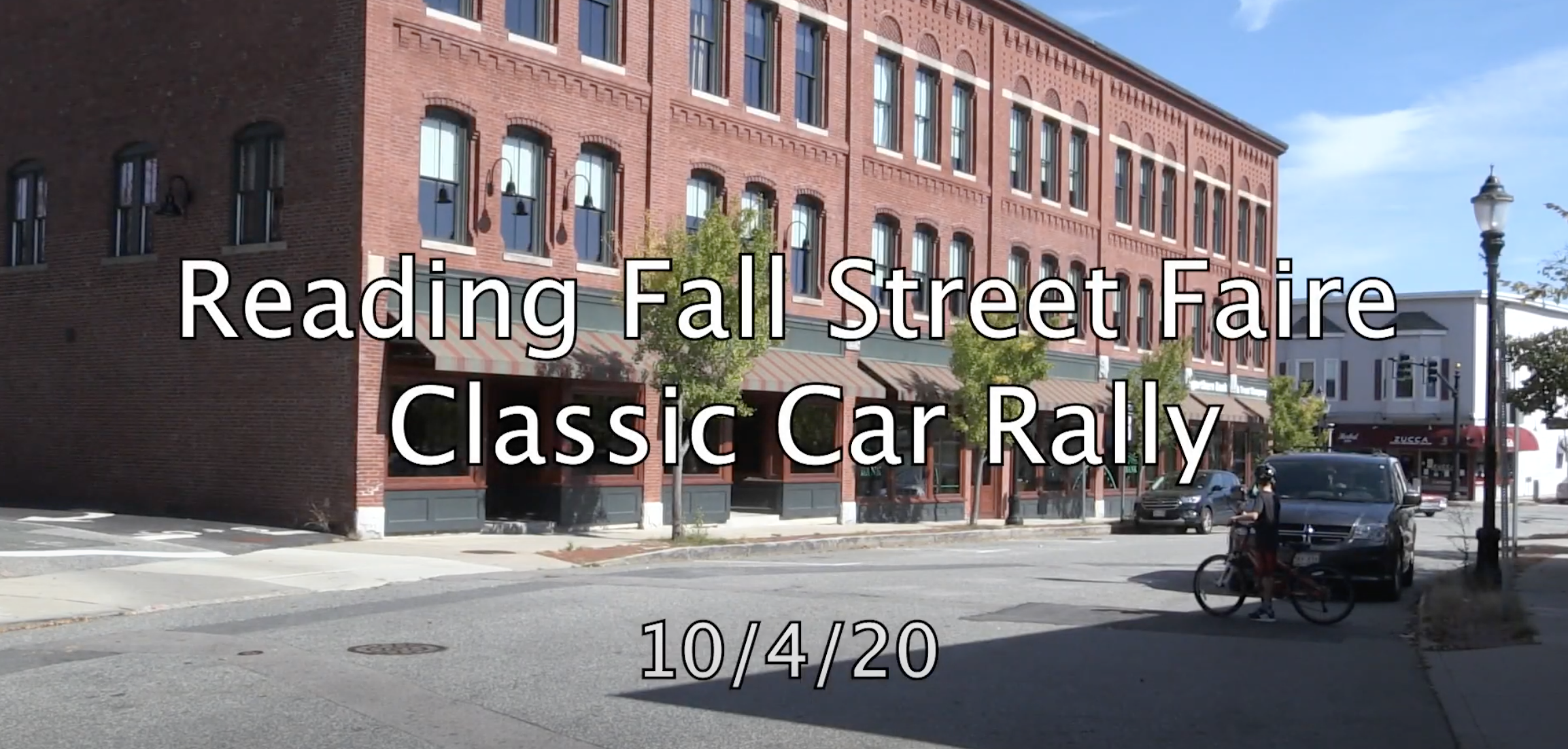 Reading Fall Street Faire Class Car Parade