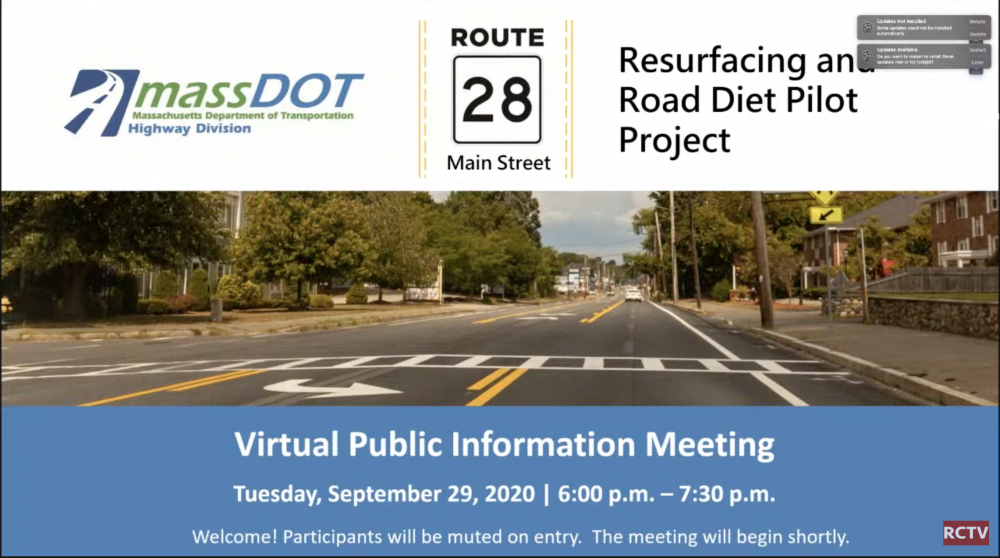 Route 28 Resurfacing & Road Diet Pilot Public Meeting