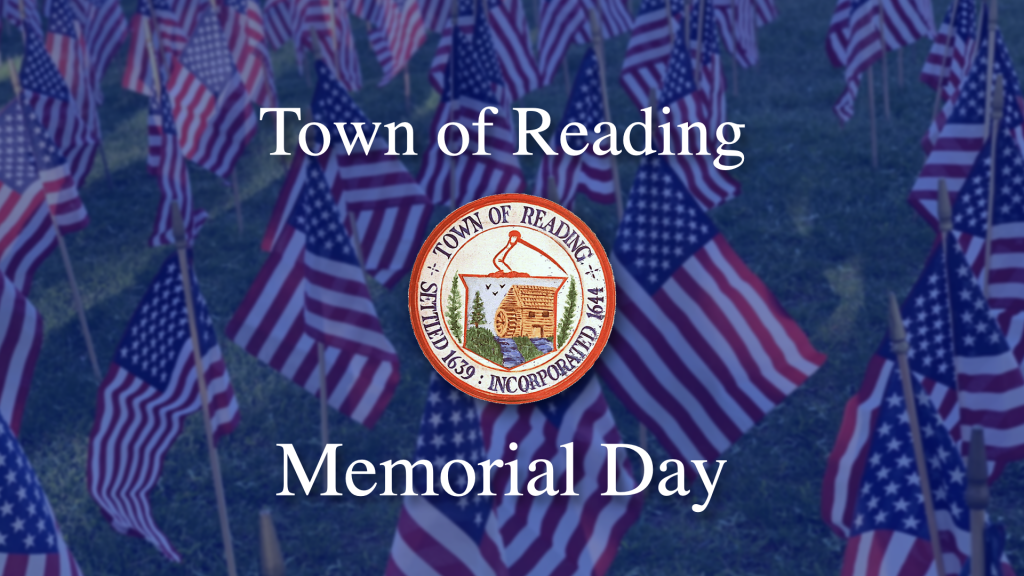 Reading Memorial Day Ceremony 2021