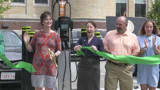 EV Charging Station Ribbon Cutting