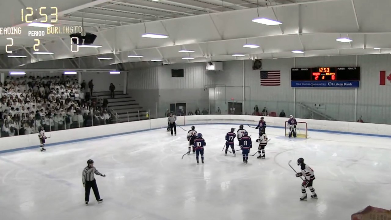 RMHS Boys Varsity Hockey vs Stoneham 12-21-2024